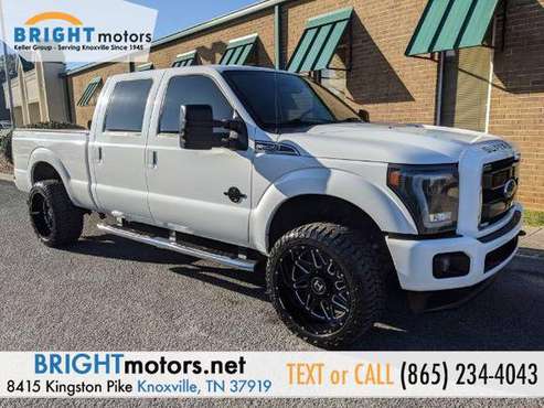 2011 Ford F-250 F250 F 250 SD Lariat Crew Cab 4WD HIGH-QUALITY... for sale in Knoxville, NC