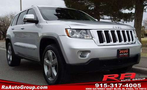 2012 Jeep Grand Cherokee Overland AUTOCHECK AVAILABLE ! - cars & for sale in El Paso, TX
