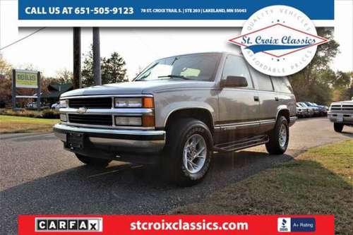 **RUST FREE**OUT OF STATE**1999 CHEVROLET TAHOE LT**120,000 MILES!**... for sale in Lakeland, MN