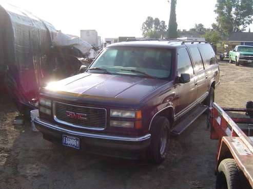 1999 GMC Suburban...One-Owner...Loaded with Options...Runs Great -... for sale in Porterville, CA