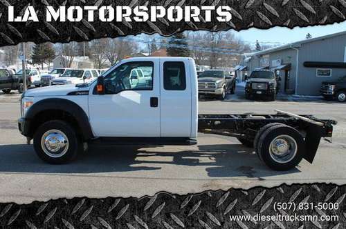 2012 FORD F-450 SUPER DUTY DUALLY V10 2WD CAB CHASSIS RUST FREE XCAB... for sale in WINDOM, ND