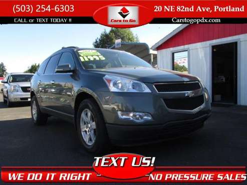 2011 Chevrolet Traverse LT Sport Utility 4D Cars and Trucks Chevy for sale in Portland, OR