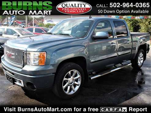 6.2L V8* 2011 GMC Sierra 1500 Denali Crew Cab 4WD Leather Non Smoker for sale in Louisville, KY