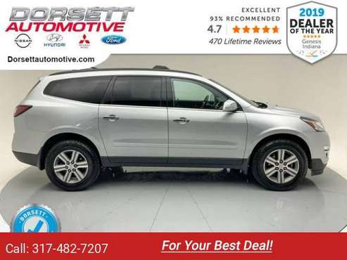 2015 Chevy Chevrolet Traverse hatchback Silver Ice Metallic - cars &... for sale in Terre Haute, IN