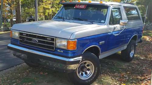 1989 Ford Bronco - cars & trucks - by owner - vehicle automotive sale for sale in South Easton, MA