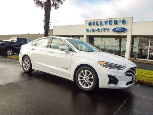 2019 Ford Fusion Hybrid Electric SEL Sedan - - by for sale in Woodburn, OR