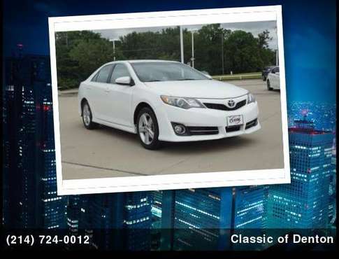 2013 Toyota Camry SE - - by dealer - vehicle for sale in Denton, TX