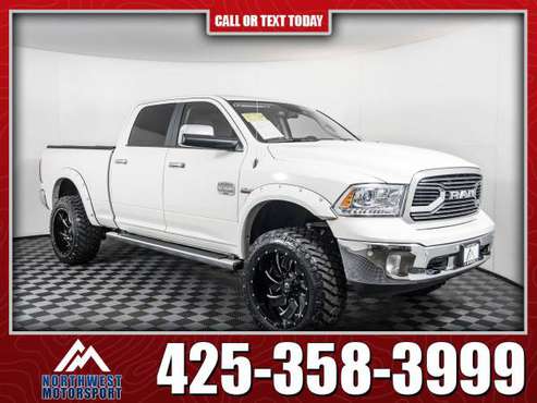 Lifted 2017 Dodge Ram 1500 Longhorn 4x4 - - by for sale in Lynnwood, WA