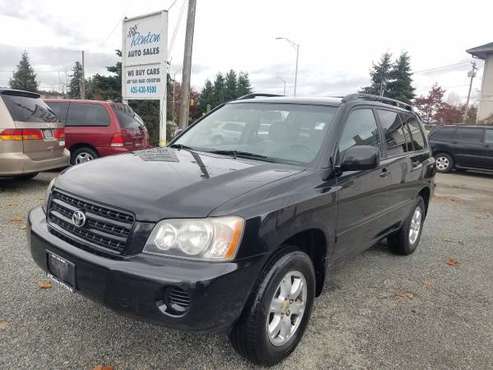 2001 Toyota Highlander 4WD - cars & trucks - by dealer - vehicle... for sale in Renton, WA