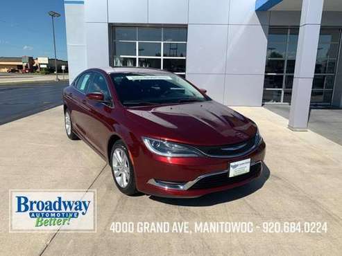 2015 Chrysler 200 Limited - sedan - cars & trucks - by dealer -... for sale in Manitowoc, WI