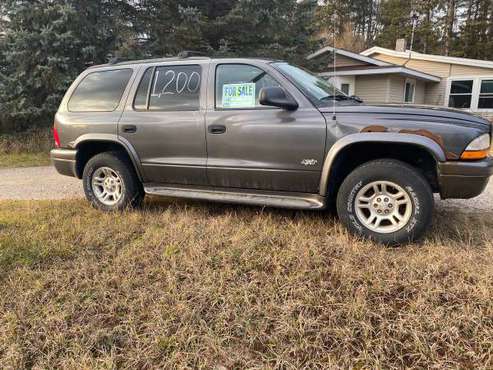 2002 Durango SXT 4x4 $1,200 - cars & trucks - by owner - vehicle... for sale in Traverse City, MI