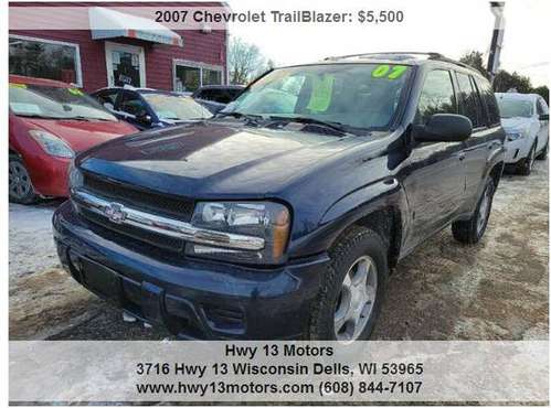 2007 Chevrolet TrailBlazer LS 4dr SUV 129759 Miles for sale in Wisconsin dells, WI