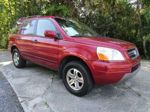 2004 *Honda* *Pilot* *4WD EX Automatic* RED for sale in Garden City, NM