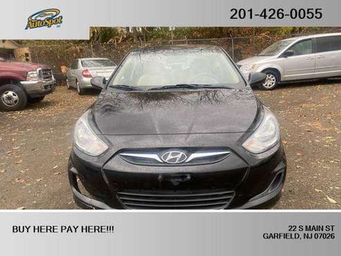 2013 Hyundai Accent GLS Sedan 4D EZ-FINANCING! - cars & trucks - by... for sale in Garfield, NY