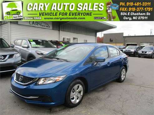 2015 HONDA CIVIC LX, BACK UP CAMERA! - - by dealer for sale in Cary, NC
