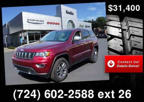 2018 Jeep Grand Cherokee Limited - - by dealer for sale in Gibsonia, PA