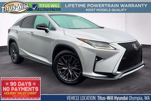 2016 Lexus RX 350 AWD All Wheel Drive 350 SUV - cars & trucks - by... for sale in Olympia, WA