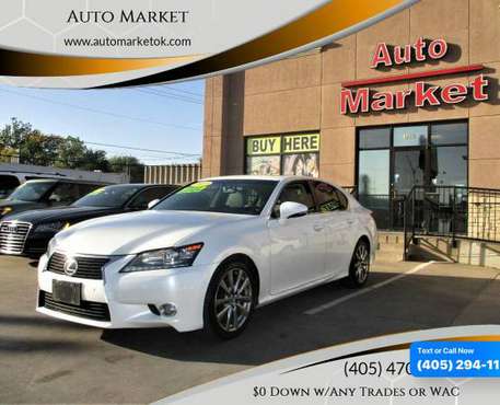 2013 Lexus GS 350 Base 4dr Sedan $0 Down WAC/ Your Trade - cars &... for sale in Oklahoma City, OK