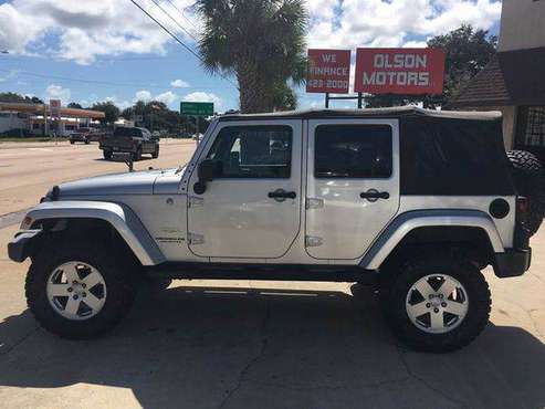 2007 Jeep Wrangler Unlimited Sahara 4x4 4dr SUV - WE FINANCE... for sale in St. Augustine, FL
