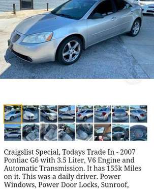 Pontiac G6 2007 - cars & trucks - by owner - vehicle automotive sale for sale in Clarinda, NE