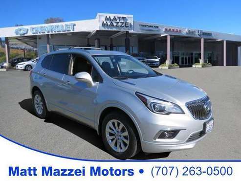 2017 Buick Envision SUV Essence (Galaxy Silver Metallic) - cars & for sale in Lakeport, CA
