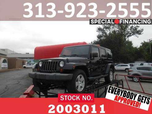 ✔️👍2012 JEEP WRANGLER BAD CREDIT BANKRUPTCY REPO $500 DOWN PAYMENT... for sale in Oak_Park, MI