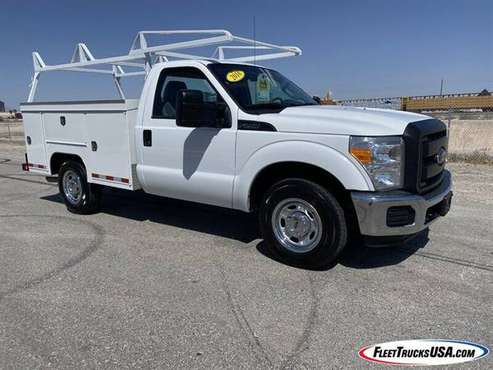 2016 FORD F250 UTILITY TRUCK w/SCELZI SERVICE BED & ONLY 35K for sale in Las Vegas, CA