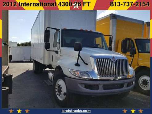 2012 INTERNATIONAL 4300 26FT BOX TRUCK/LIFTGATE for sale in Plant City, FL