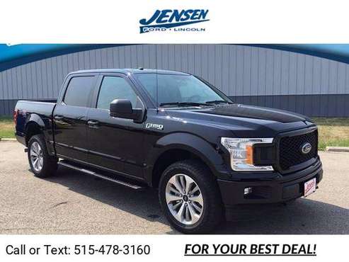 2018 Ford F150 XL pickup Black - - by dealer - vehicle for sale in Marshalltown , IA