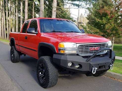 2001 GMC SIERRA 2500HD SL 4X4 V8 ford chevrolet toyota tacoma tundra... for sale in Milwaukie, OR