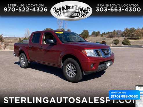 2016 Nissan Frontier 4WD Crew Cab SWB Auto SV - CALL/TEXT TODAY! for sale in Sterling, CO