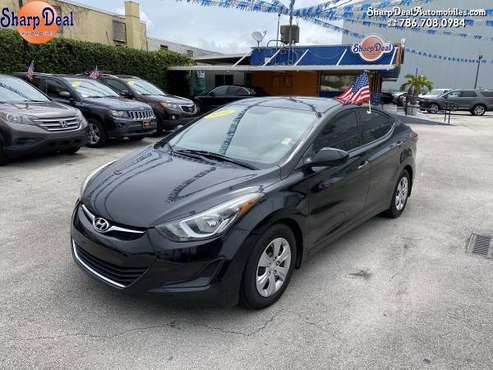 2016 HYUNDAI ELANTRA SE ✅ WE FINANCE ANY TYPE OF CREDIT ✅ APROBAMOS... for sale in Hialeah, FL