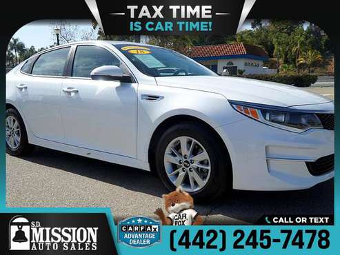 2018 KIA Optima FOR ONLY 263/mo! - - by dealer for sale in Vista, CA