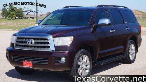 2012 Toyota Sequoia Limited for sale in Lubbock, TX