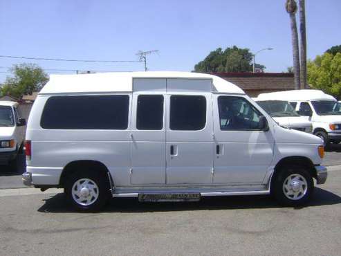 Ford E350 Hi-Top Raised Roof Passenger Cargo Van RV Camper Loaded for sale in SF bay area, CA