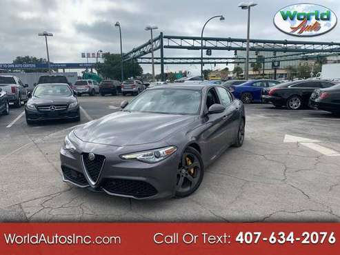 2017 Alfa Romeo Giulia Base $800 DOWN $149/WEEKLY - cars & trucks -... for sale in Orlando, FL