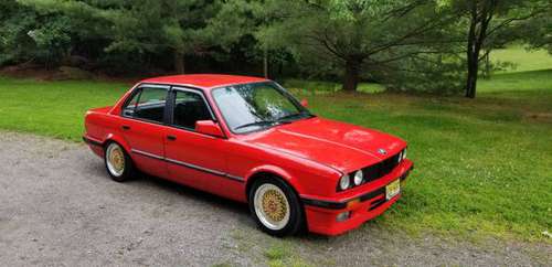 1990 BMW e30 325i sedan, coilovers, bbs, serviced, clean! No Rust Rare for sale in Matawan, NJ
