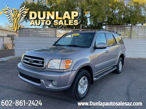 2002 Toyota Sequoia Limited 4WD - cars & trucks - by dealer -... for sale in Phoenix, AZ