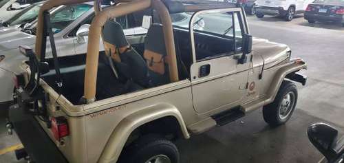 1994 Jeep WRANGLER Sahara with plow 2ND OWNER 90K MILES - cars &... for sale in Norwalk, CT