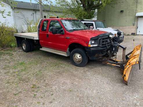 2004 Ford F-350 with plow and salt spreader 50, 000 miles only for sale in Avon Lake, OH