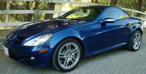 Rare Orion Blue Gorgeous Mercedes SLK350 ONLY 130 for year! - cars &... for sale in Palm Harbor, FL