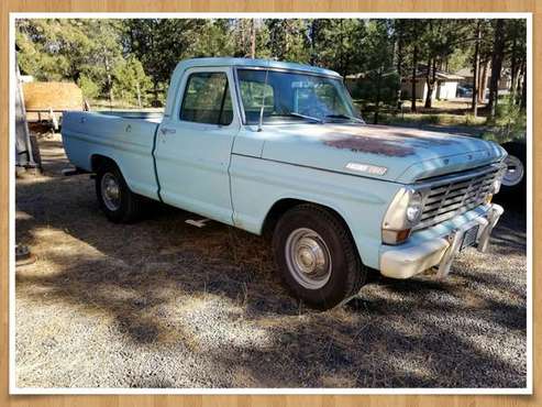 Only one known to exist 1967 FORD factory f250 Shortbox 3/4ton for sale in Bend, CA