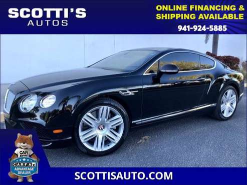 2016 Bentley Continental GT V8~ ONLY 25K MILES~ CLEAN CARFAX~ LOW... for sale in Sarasota, FL