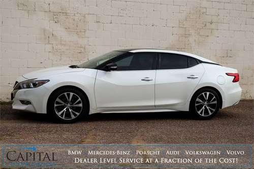 Luxury '17 Nissan Maxima "PLATINUM"! Only $23k! - cars & trucks - by... for sale in Eau Claire, WI