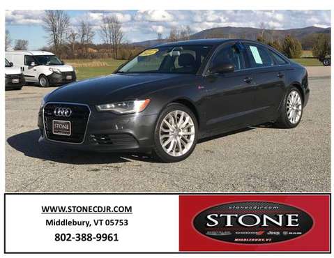 2014 AUDI A6 3.0T SEDAN - cars & trucks - by dealer - vehicle... for sale in Middlebury, VT