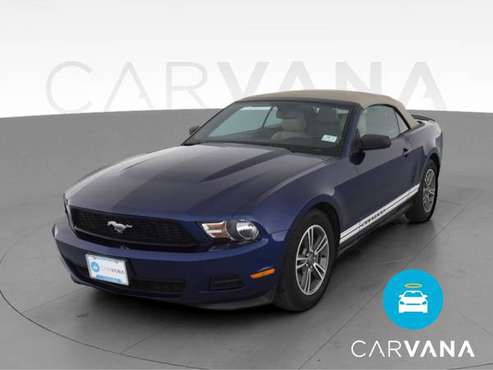 2012 Ford Mustang Premium Convertible 2D Convertible Blue - FINANCE... for sale in Fredericksburg, VA