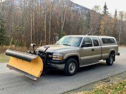 2002 Chevy HD2500 LS Plow Truck for sale in EAGLE RIVER, AK