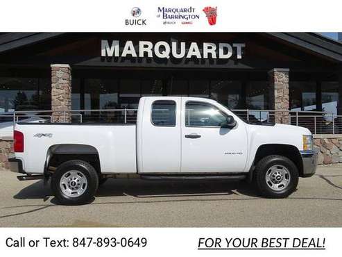 2013 Chevy Chevrolet Silverado 2500HD 4WD Ext Cab 144 2 Work - cars for sale in Barrington, IL