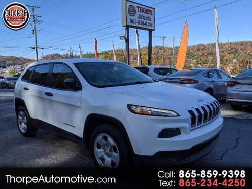 2016 Jeep Cherokee Sport FWD - cars & trucks - by dealer - vehicle... for sale in Knoxville, NC