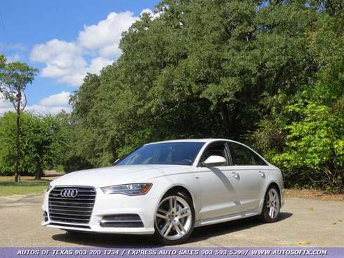 *2016 AUDI A6 2.0T PREMIUM* 43K MILES/LEATHER/NAVI/MOON ROOF/LOADED!!! for sale in Tyler, TX